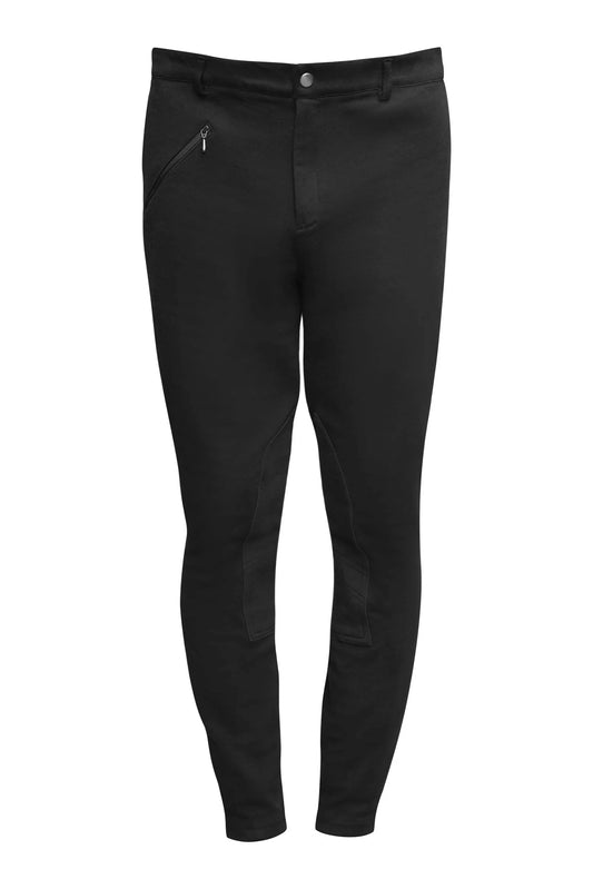 TuffRider Men's Self Fabric Knee Patch Cotton Breeches