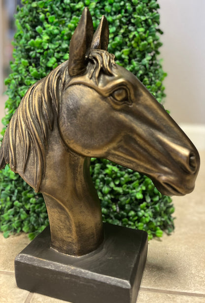 Horse Head Statue