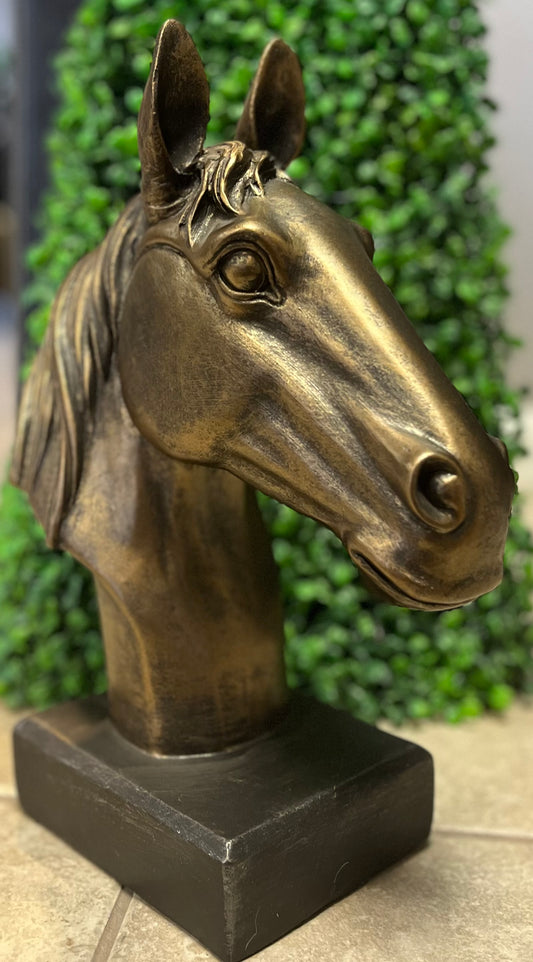 Horse Head Statue