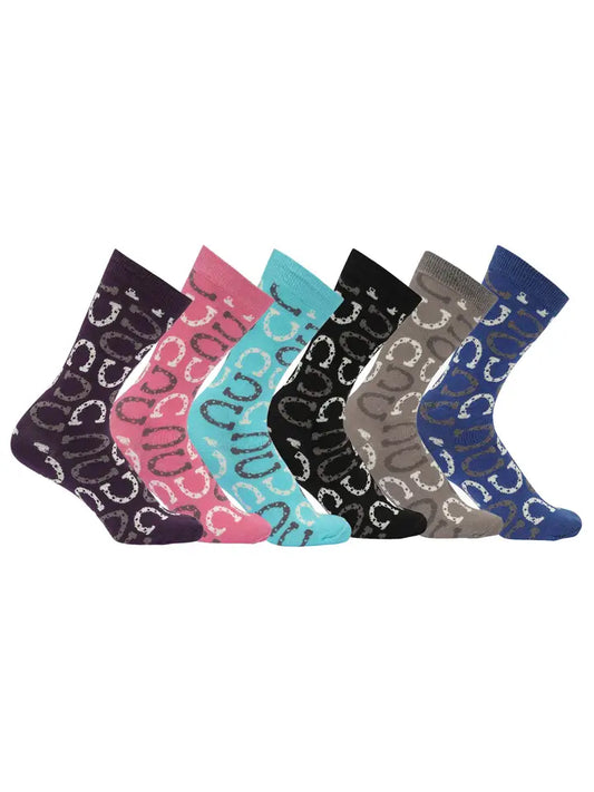 Lucky Horseshoes Socks