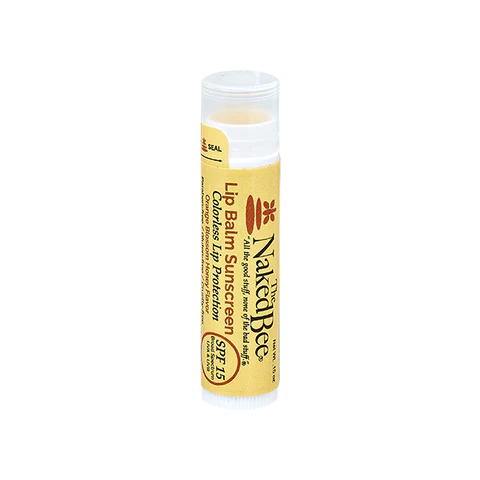 SPF 15 Orange Blossom Honey Colorless Lip Balm