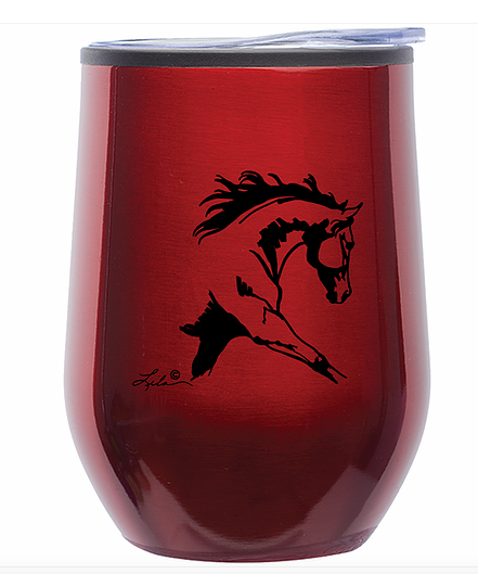 Horse Stemless Wine Tumbler